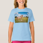 T-shirt Cheval de peinture américain (Devant)