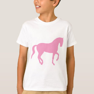 T-shirt Cheval de Piaffe (rose)
