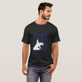 T-shirt Cheval de Reining (Devant entier)