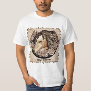 T-shirt Cheval de Roses