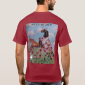 T-SHIRT CHEVAL DE SCRIPTURE (Dos)
