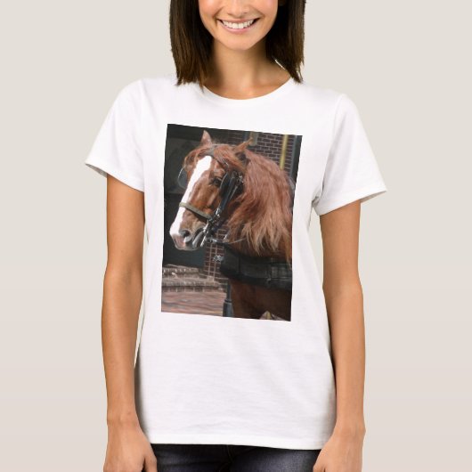 T-shirt Cheval de trait (Devant)