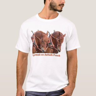 T-shirt Cheval de trait de poinçon du Suffolk