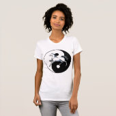 T-shirt Cheval de Yin Yang (Devant entier)