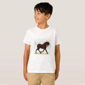 T-shirt Cheval des Rocheuses (Devant entier)