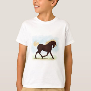 T-shirt Cheval des Rocheuses