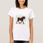 T-shirt Cheval des Rocheuses (Devant)