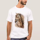 T-shirt cheval Désert (Devant)