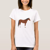 T-shirt Cheval Design (Devant)