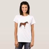 T-shirt Cheval Design (Devant entier)