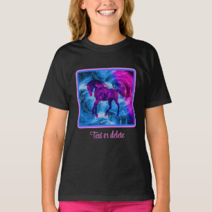 T-shirt Cheval d'Imaginaire fractionné