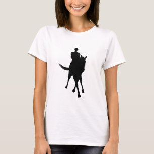 T-shirt Cheval Dressage Silhouette Half Pass
