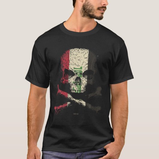 T-shirt Cheval du drapeau irakien (Devant)