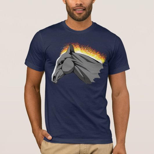 T-shirt Cheval du feu (Devant)