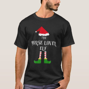 T-shirt Cheval Elfe Pyjama Noël Funny Cadeaux Garçons G