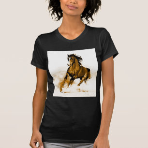T-shirt Cheval en course
