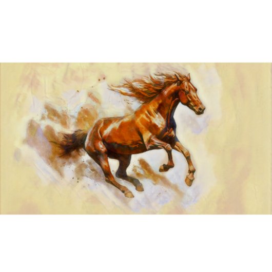 T-shirt Cheval en course