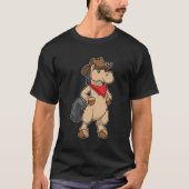 T-shirt Cheval en cow-boy (Devant)