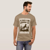 T-shirt Cheval en selle (Devant entier)