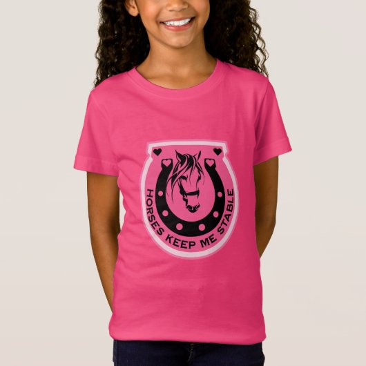 T-Shirt Cheval équestre (Devant)