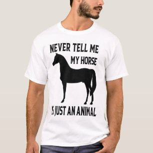 T-shirt Cheval Équestre Cowgirl Country Western Ferme