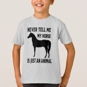 T-shirt Cheval Équestre Cowgirl Country Western Ferme