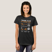 T-shirt Cheval Équestre équitation Que Je Fais Dans Mon Ép (Devant entier)