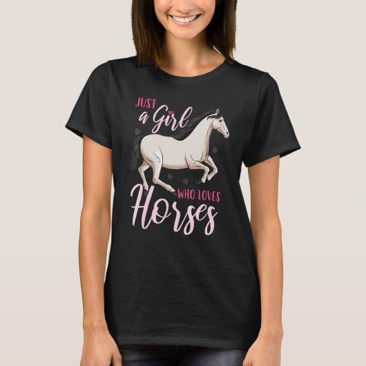 T-shirt Cheval Équitation (Devant)