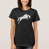 T-shirt Cheval équitation Anglais Chasseur équestre Jumper (Devant)