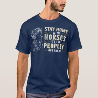 T-shirt Cheval équitation Chevaux équestres Lover Pony Des
