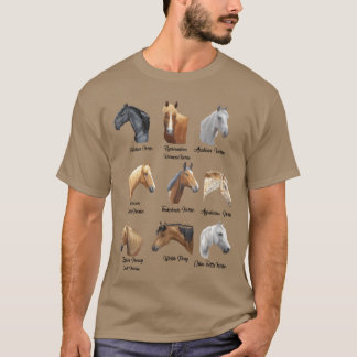T-shirt Cheval Équitation équestre cadeau d'équitation pou