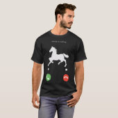 T-shirt Cheval est cheval course bibi blocksberg (Devant entier)