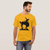 T-shirt Cheval et archer N'importe quelle couleur que vous (Devant entier)