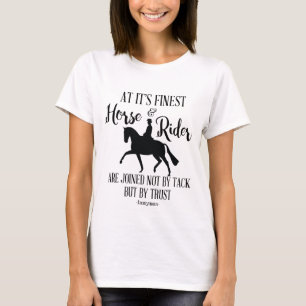 T-shirt Cheval et Cavalier de Dressage