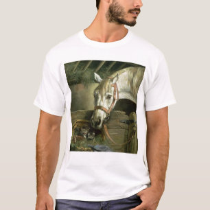 T-shirt Cheval et chatons, 1890