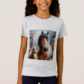T-Shirt Cheval et Pony (Devant)