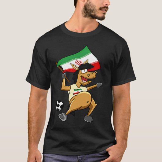 T-shirt Cheval fan Iran (Devant)