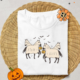 T-shirt Cheval fantôme cowboy, Fantôme mignon, Halloween r