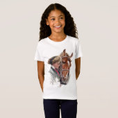 T-Shirt Cheval favori (Devant entier)