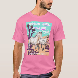T-shirt Cheval Fille été