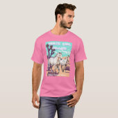 T-shirt Cheval Fille été (Devant entier)