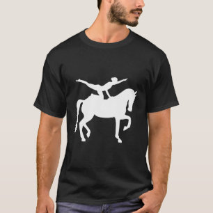 T-shirt Cheval fille voûte