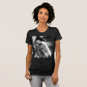 T-shirt Cheval & Floral (Devant entier)