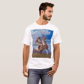 T-shirt Cheval fou (Devant entier)