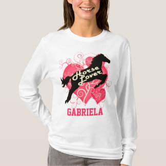 T-shirt Cheval Gabriela personnalisée par amant