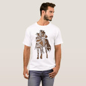 T-shirt Cheval Halloween (Devant entier)