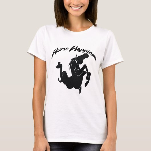 T-shirt Cheval heureux (Devant)