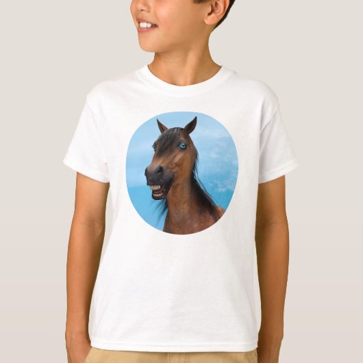 T-shirt Cheval heureux (Devant)