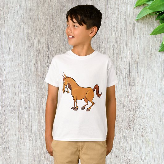 T-shirt Cheval heureux