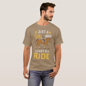 T-shirt Cheval Horseback (Devant entier)
